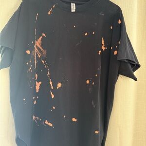 Pebby Forevee Bleached Side Slit Tshirt